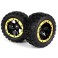 Slyder MT Wheels/Tires Assembled (Black/Gold)