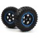 Smyter Desert Wheels/Tires Assembled (Black/Blue/2