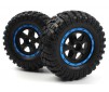 Smyter Desert Wheels/Tires Assembled (Black/Blue/2
