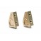 Aluminum Servo Mount (2pcs)