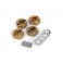 Aluminum 12mm Wheel Hex Hub Set (4pcs)