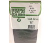 EG Zwarte 6"x12" plaat 0.15 (1s.)