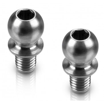 TITAN BALL STUD D:4.9 - L:4 - S:3.5 - 2mm HEX (2)