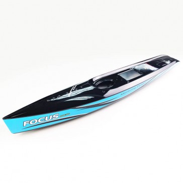 FOCUS V3 HULL WITH BLUE DECALS AND PAINTING