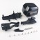 SCALE OUTBOARD ENGINE AND RUDDER,REAR SHAFT SET