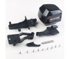 SCALE OUTBOARD ENGINE AND RUDDER,REAR SHAFT SET