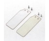 RESCUE RUDDER PVC PLATE WITH SCREWS(PK2)