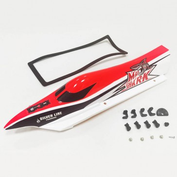 MAD SHARK DECK(WHITE) & WATER PROOF GASKET WITH PLAS