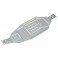 XB2 ALU CHASSIS 1-PIECE - 2.5MM - MID-SIZE - SWISS 7075 T6