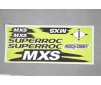 1100mm MXS V2 - Decal sheet