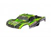 Body, Slash 4X4 (also fits Slash VXL & Slash 2WD), green (painted, de