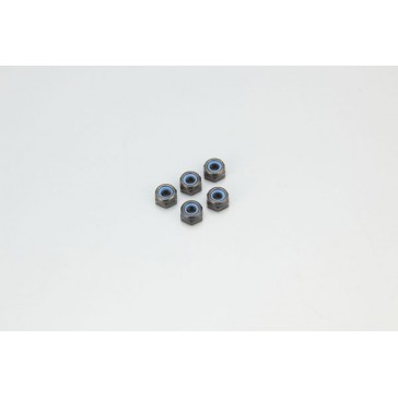 Nylon Lock Nuts M3x3.3mm (5)