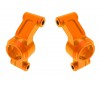 Carriers, stub axle, 6061-T6 aluminum (orange-anodized) (left & right