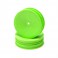 Wheel: Hex - Front Slim - 2WD - Green -pr