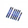 B74.2, 3.5mm Fin Ti Turnbuckle set-Stealth Blk-7pc