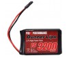 Pink Runner LiPo 1S 3.7V-3200 for Sanwa MT44 - MT5