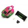 Pre-painted Mini-Z Buggy Inferno MP9 TKI3 Body Set - Pink-Green