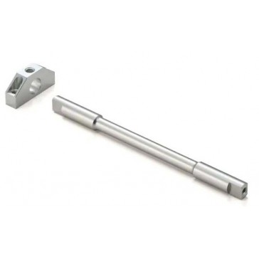 Front Axle Silver EP Plazma MK3 2WD