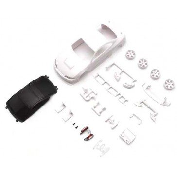 Bodyshell Nissan Silvia S-15 Mini-Z + 4WD Rims (White Body)