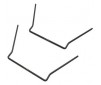 Front Stabilizer Bars (2) Soft 1.4-1.6 V-One R4 Evo3