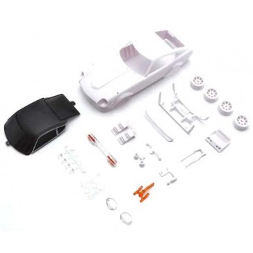 Bodyshell Nissan Fairlady 240Z-L Mini-Z + 4WD Rims (White Body)