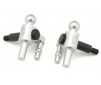 Porte-fusee Alu Mini-Z MR04 - Carrossage 0 Deg.