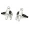 Porte-fusee Alu Mini-Z MR04 - Carrossage 1.5 Deg.