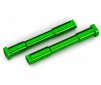 Bellcrank posts, steering (aluminum, green-anodized)