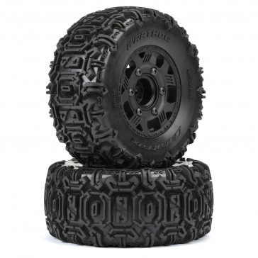 1/10 Warthog F/R 2.2/3.0 SC Tires MTD 12 & 14mm Black Ripper (2)