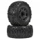 1/10 Warthog F/R 2.2/3.0 SC Tires MTD 12 & 14mm Black Ripper (2)