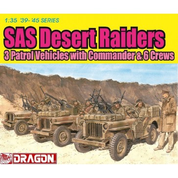 1/35 SAS 4X4 TRUCK UNIT W/COMMANDER CREWS 80TH ANNI