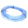 SILICONE FUEL TUBE 50M BLUE UNCUT ID 2.8mm O.D 5.5