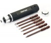 6-PIECE CHANGEABLE HND TOOL 1.5/2.0/2.5/3.0mm/PH/FLAT