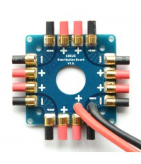 DISC.. Power distribution board for Drones (8x 30Amp 3,5mm bullet out
