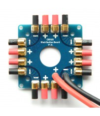 DISC.. Power distribution board for Drones (8x 30Amp 3,5mm bullet out