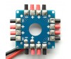 DISC.. Power distribution board for Drones (8x 30Amp 3,5mm bullet out