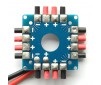 Power distribution board for Drones (8x 30Amp 3,5mm bullet outputs)