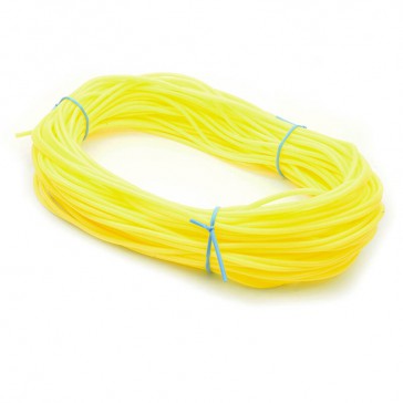 SILICONE FUEL TUBE 50M YELLOW UNCUT ID 2.8mm O.D 5.5