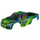 Body, Stampede (also fits Stampede VXL), green (painted, decals appli