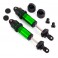 Shocks, GT-Maxx, aluminum (green-anodized) (fully assembled w/o sprin