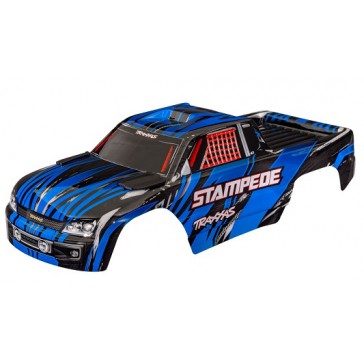 Body, Stampede (also fits Stampede VXL), blue (painted, decals applie