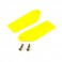 DISC.. Tail Rotor Blade Set, Yellow: 130 X