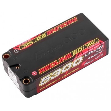Redline 2.0 Shorty 2S HV 7.6V-140C-5300 96x47x22.5mm 199g