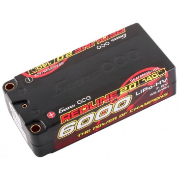 Redline 2.0 Shorty 2S HV 7.6V-140C-6000 96x47x25mm 220g