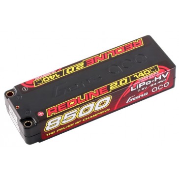 Redline 2.0 2S HV 7.6V-140C-8500 139x47x25mm 302g