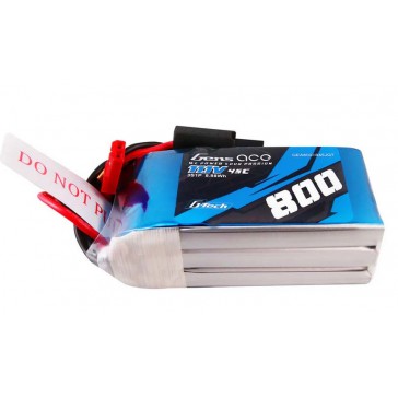 Batterie LiPo 3S 11.1V-800-45C (JST) 60x30x20mm 70g G-Tech