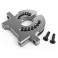 GR01 ADJUSTABLE MOTOR PLATE (SILVER)