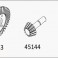 TL4 :  axle size umbrella teeth