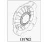 TL4 :  rear wheel hub cover