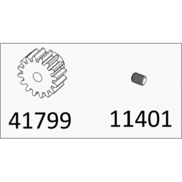 TL4 :  motor teeth 16T